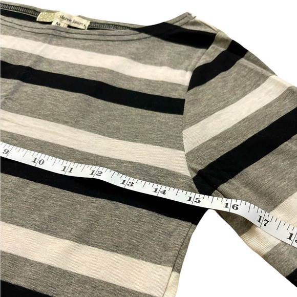 NWOT Derek Heart Stretch Mini Striped Dress Stretchy Juniors Medium VINTAGE - Picture 4 of 10